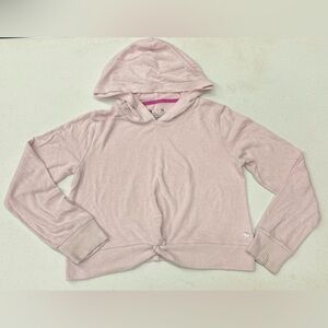 Xersion Light Pink Hooded Crewneck Sweater - Youth size 16